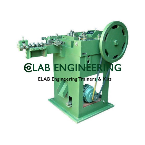 Automatic Roofing / Umbrella Head Nails Making Machine