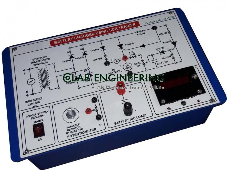 Battery Charging Using SCR Training Kit