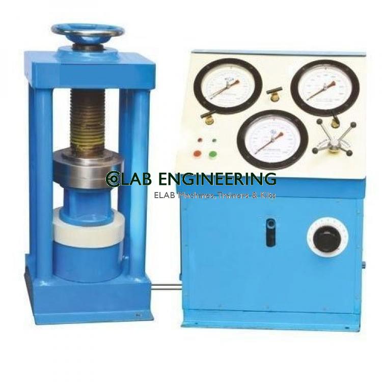 Compression Testing Machine &ndash; Four Pillar Type Load Frame &ndash; Manual Cum Electrical