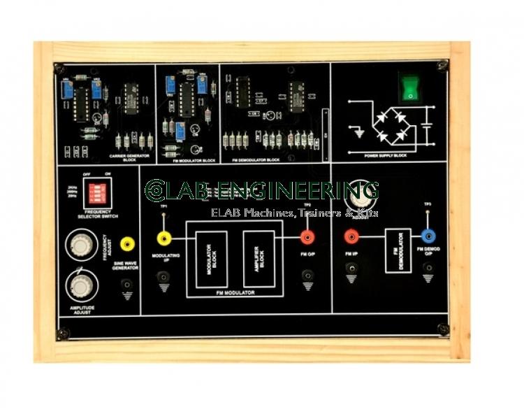 Frequency Modulation and Demodulation Trainer