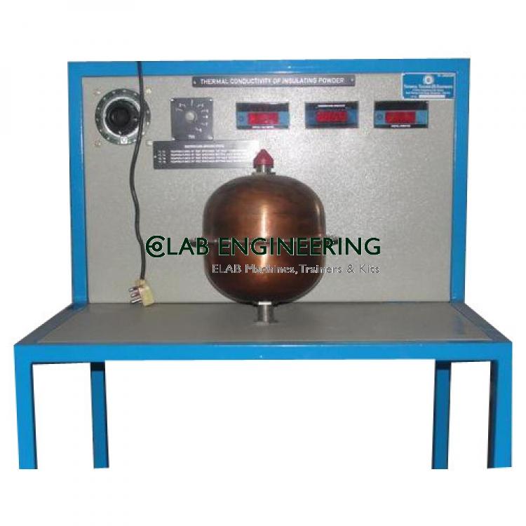 THERMAL CONDUCTIVITY OF INSULATING POWDER